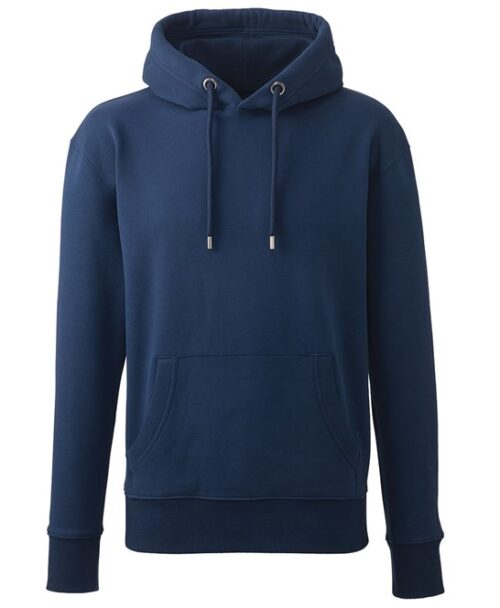 Sweat à capuche bleu marine